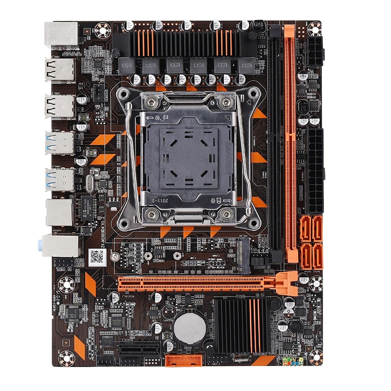 Computer motherboard X99D3 small board LGA2011-3 pin DDR3 PCI-E interface MICRO-ATX motherboard M.2NVME interface motherboard