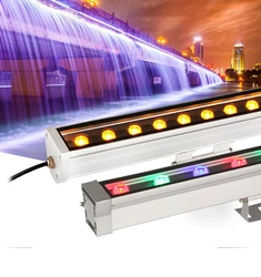 5pcs Led Floodlight Dmx512 RGB Led Wall Washer Wall Linear Lamp  12W 18W 24W 36W 48W 24V Outdoor LED  Landscape Light