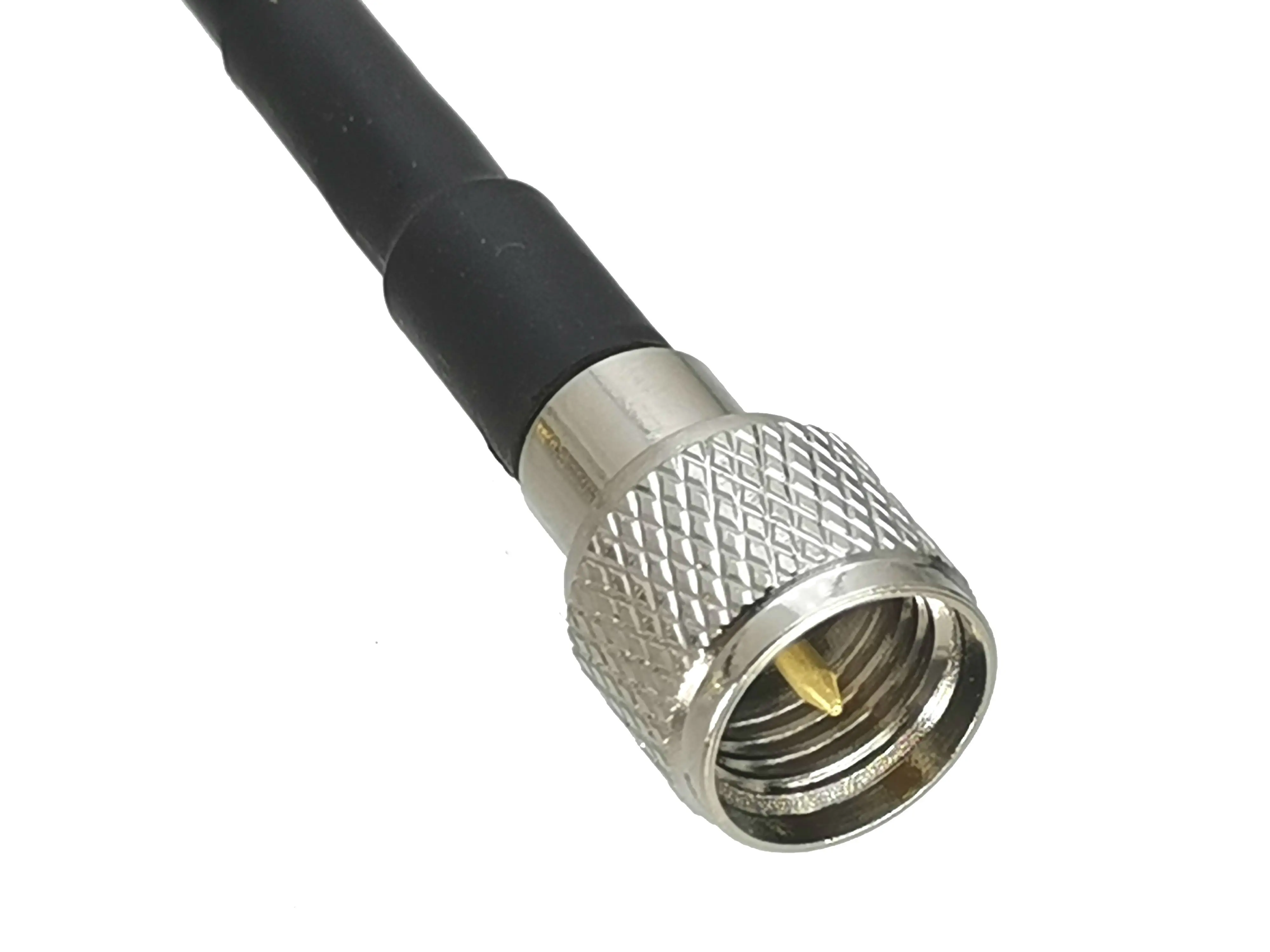 Conector hembra RG58 UHF SO239 de 1 piezas a Mini conector macho UHF, Terminal de Cable RF, Cable pigtail de puente de 4 pulgadas ~ 10 pies