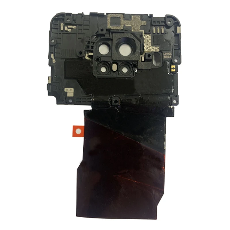 Rear Back Camera Lens Glass with Frame Holder For Redmi Note 9 Pro 5G Mi 10T Lite 5G Replacement Repair Spare Parts