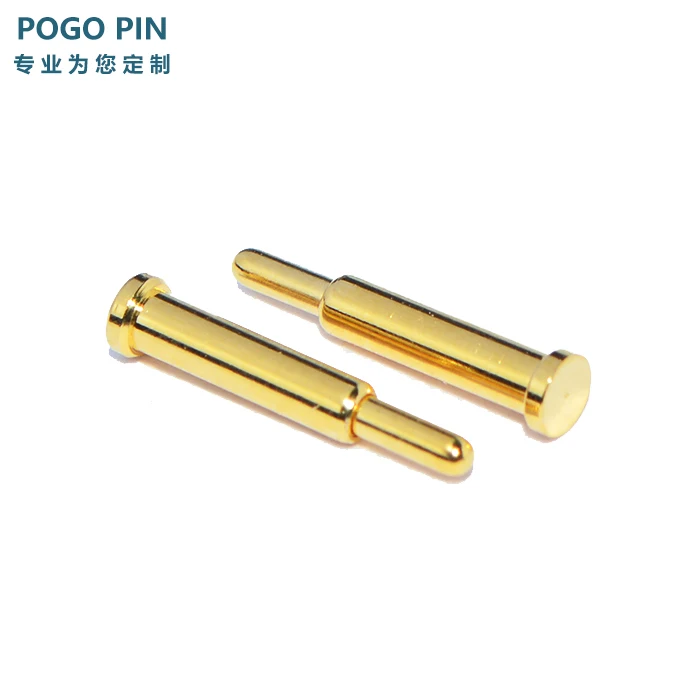 

Pogo Pin Headset Antenna Thimble Shockproof Braid with Spring Thimble Gold-plated Charging Test Pin