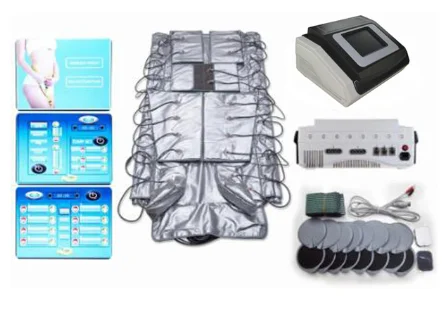 جهاز تدليك احترافي مضاد للشيخوخة لعام 2021 3 في 1 EMS جهاز تنحيف الجسم بالضغط والتصريف اللمفاوي