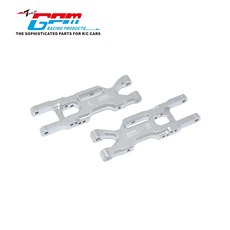 Brazo inferior trasero de aluminio GPM para camión de estadio Losi 1/18 Mini-T 2,0 2WD RTR reemplazar LOS214003