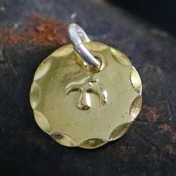 Handmade Copper Cake Amall Jewelry Men And Women Tide Necklace Accessories Personality Diy Pendant