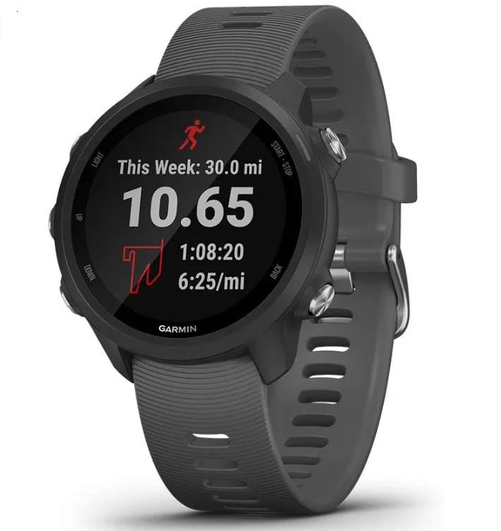 

Водонепроницаемые Смарт-часы Garmin Forerunner, спортивный трекер с GPS, пульсометром, скоростью, бегом и марафоном, 245