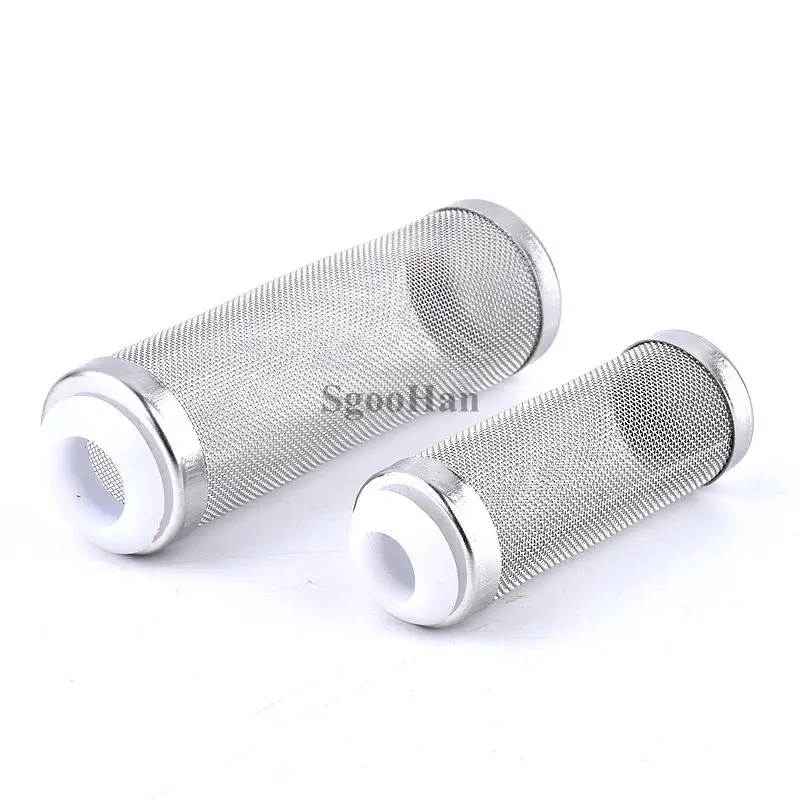 

Fish Tank Filter Stainless Steel Inlet Case Shrimp Nets Special Cylinder Filters Inflow Inlet Protect Net Aquarium Accessories