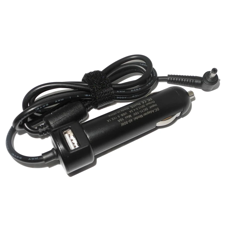 65W 20V 3.25A Laptop Car Charger DC Power Adapter for Lenovo ideapad 100 110 710S 310 310S 32S-13IKB Yoga 510 510-15ISK