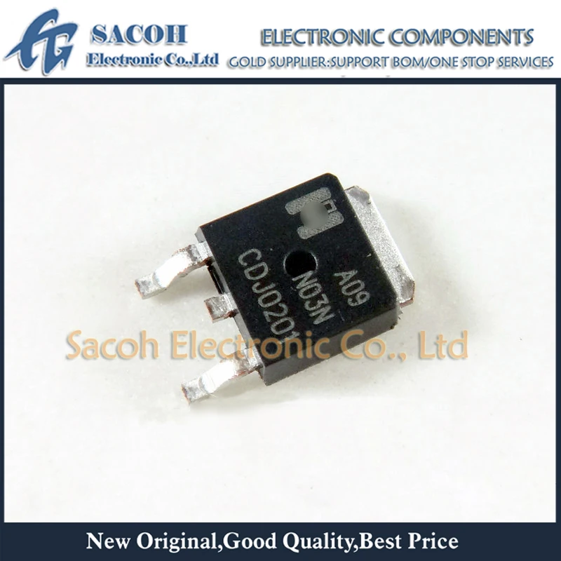 

10Pcs EMA09N03AN or EMA09N03N A09N03N or A09N03 or EMB09N03A or B09N03 TO-252 Power MOSFET transistor