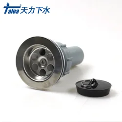 Talea Drain Kitchen Sink 70mm Old Fashioned Drainer Ceramic Vegetable Washing Basin Downcomer Mop Sink Downcomer XJ191C014