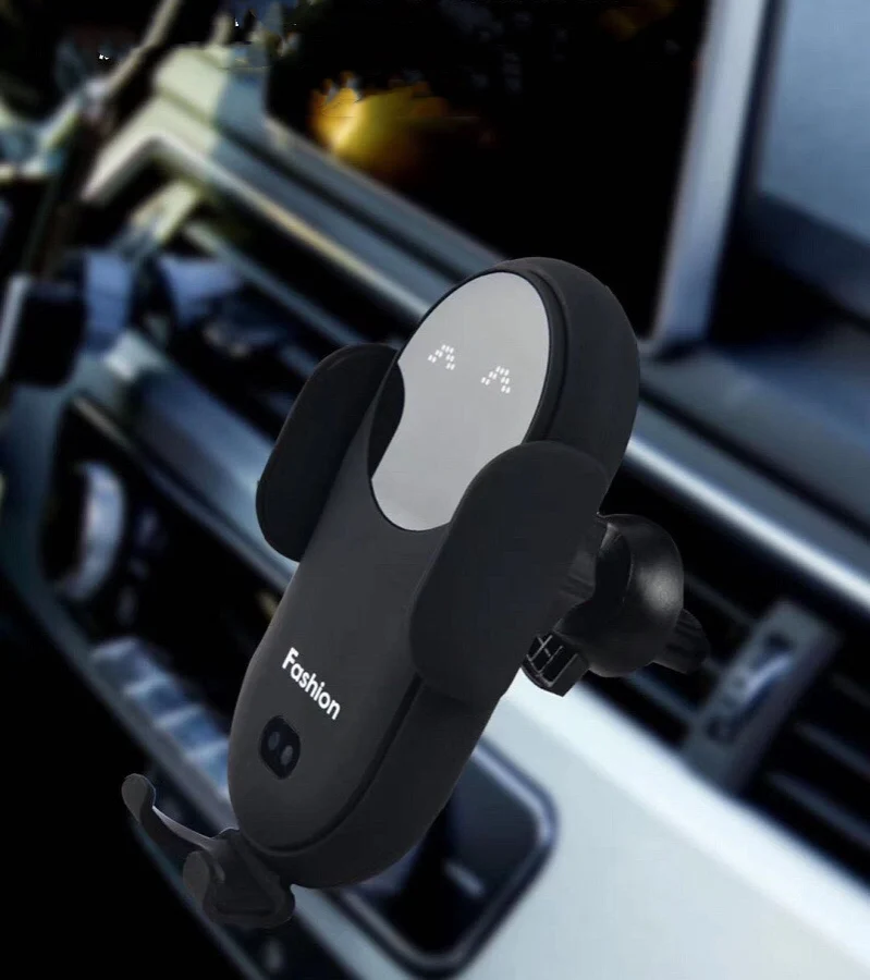 10W Qi Car Phone Holder Wireless Charger Car Mount Intelligent Infrared for Air Vent Mount Car Charger Wireless For iPhone12 Pro