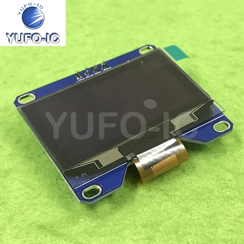 Free Ship 2pcs 1.54 Inch Small OLED Display Module White IIC Communication Display Module 51 Single-Chip Microcomputer