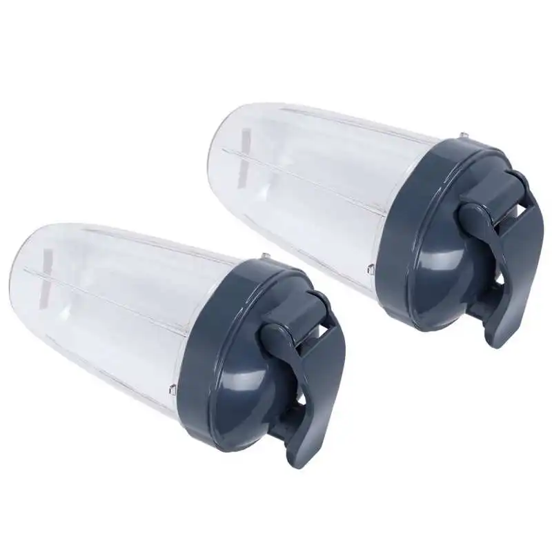 24 UNZEN Transparent Mixer Tasse Container + Deckel Set Ersatz Fit für 600W/900W Entsafter Mixer Teile küche Geräte Zubehör