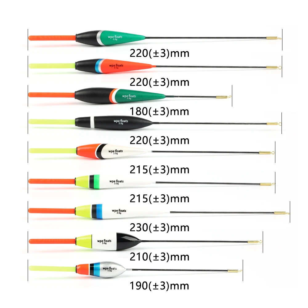 W.P.E Flotador vertical 3g – Boya pesca 19-23 cm - imagen 3