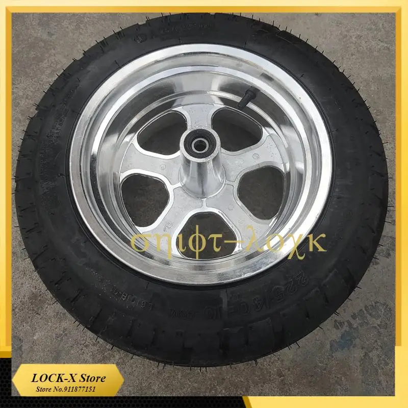 Original 225/40-10 225x40-10 Tubeless Tire Front  With Wheel Hub For Citycoco Modified Accessories parts