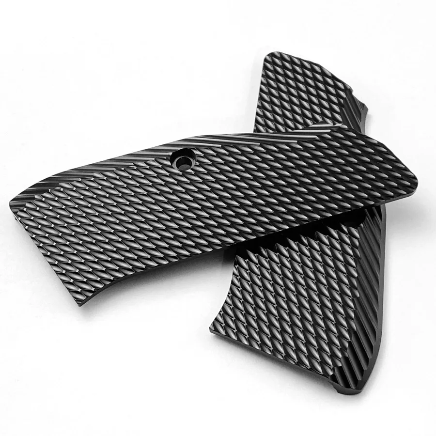 Aluminium Alloy CZ75 Grips for CZ 75 Full Size, SP-01 Series Shadow 2 75B BD 1pair with Screws