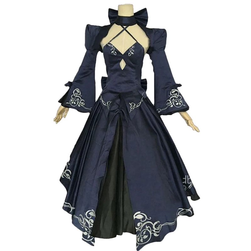 Fate Stay Night Saber Alter Arturia Pendragon Cosplay Costume Women Full Set Dress Outfits For Halloween Carnival Party