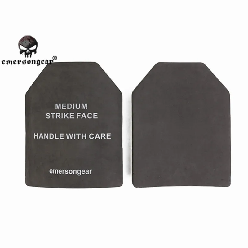 

2PCS Airsoft Outdoor Paintball Tactical Vest Baffle Protective Pad Shock Resistant EVA Dummy Light Ballistic Plate