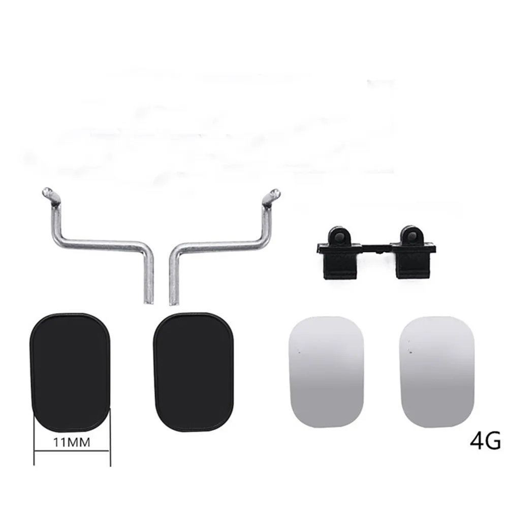 RC Car Metal Bracket Rearview Mirror For RC Crawler Car For MN G500 Hard Body Shell Upgrade Parts