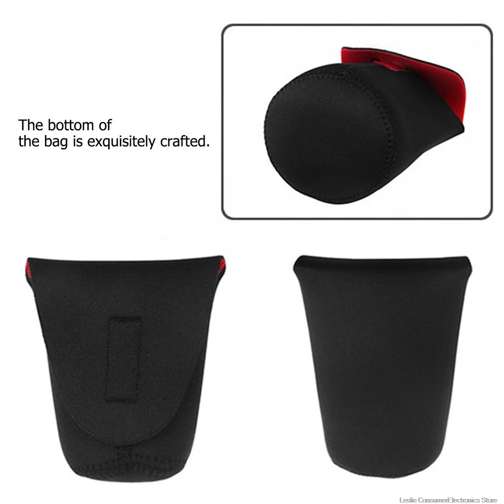 4 Size Camera Lens Bag Neoprene Waterproof Camera Lens Pouch Bag Case S M L XL For Canon Nikon Sony DSLR Camera Lens Bag