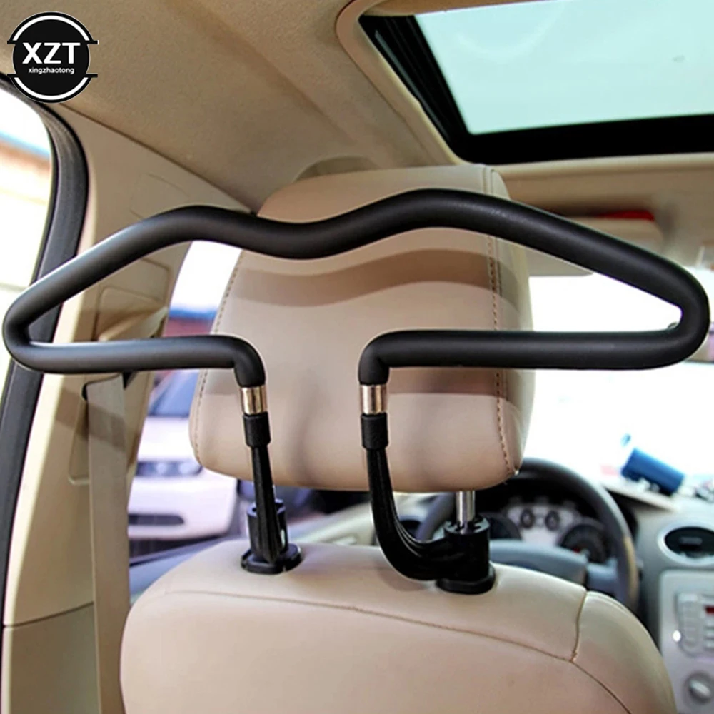 Hot Sale Universal Car Hanger Coat Clothes Back Seat Headrest Hangers Cloth Jacket Suits Holder Rack Car Supplies