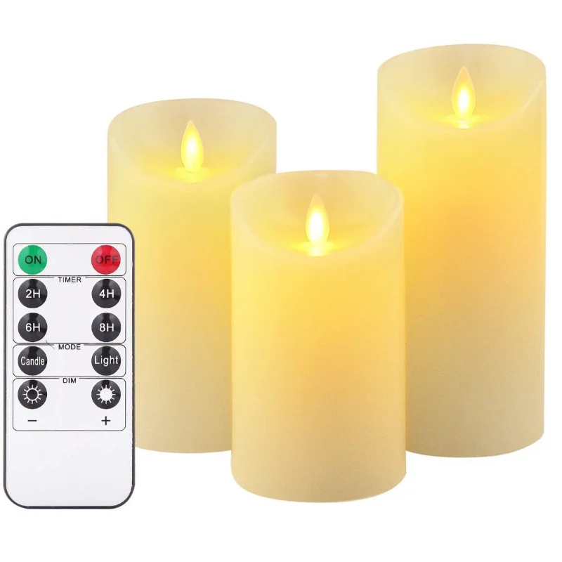 Led Electronic Candle Lamp Simulation Swing Candle Lamp