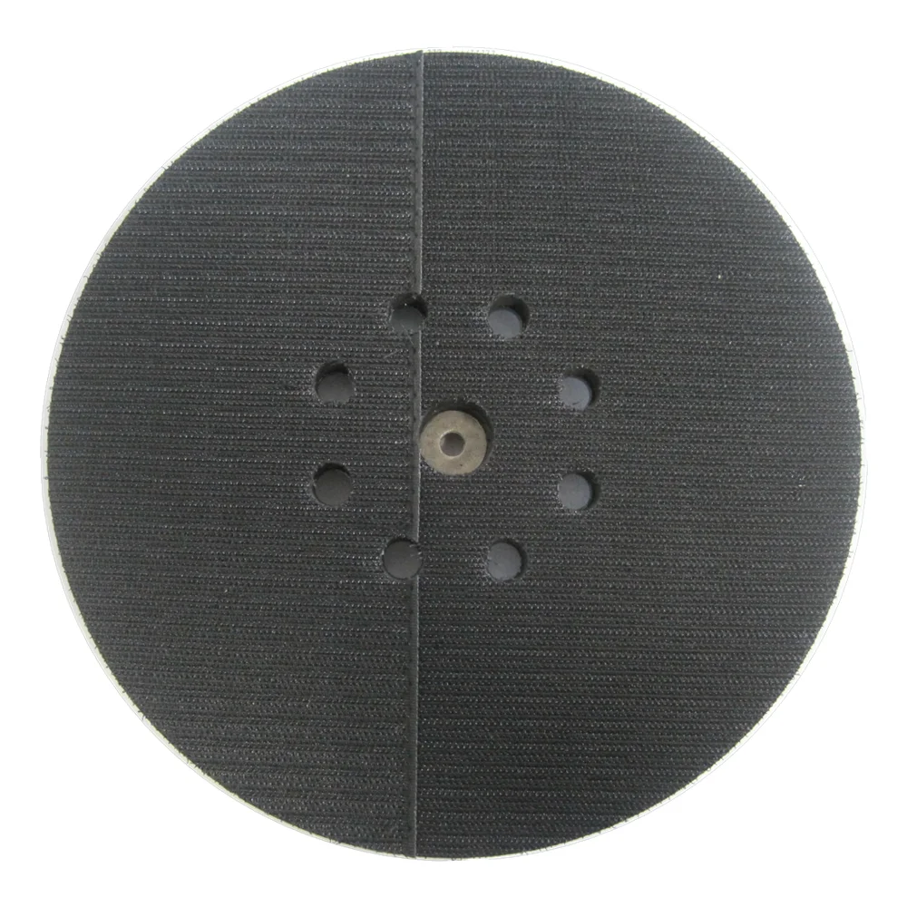 후크 및 루프 8 홀 8 "210mm 하드 백업 패드, 6mm 및 샌더, 자동차, 복원 용 교체