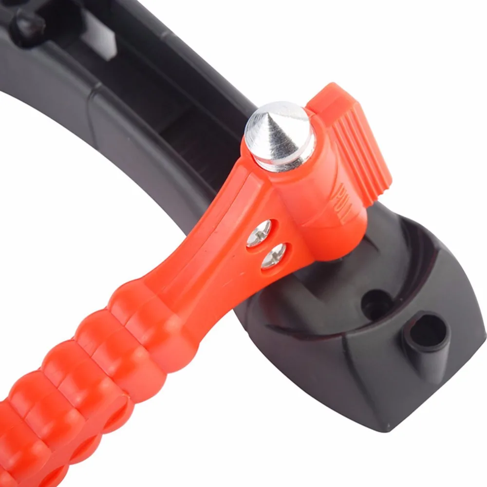 1pc Escape Emergency Hammer To Break Window Glass Outdoor Survival Portable Safety Hammer Camping Driving Car Seat Belt Cutter