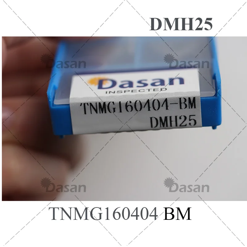10PCS TNMG160404 BM TNMG160408 DMH25 Solid Carbide Inserts Turning Plates Original High Quality Lathe Cutter Tool for Metal