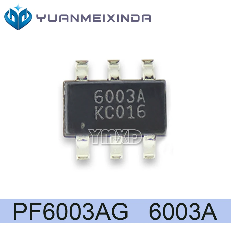 2pcs New Original 6005A 6003A 6000A PF6005AG PF6003AG PF6000AG SOT23-6 IC power management chip Best quality