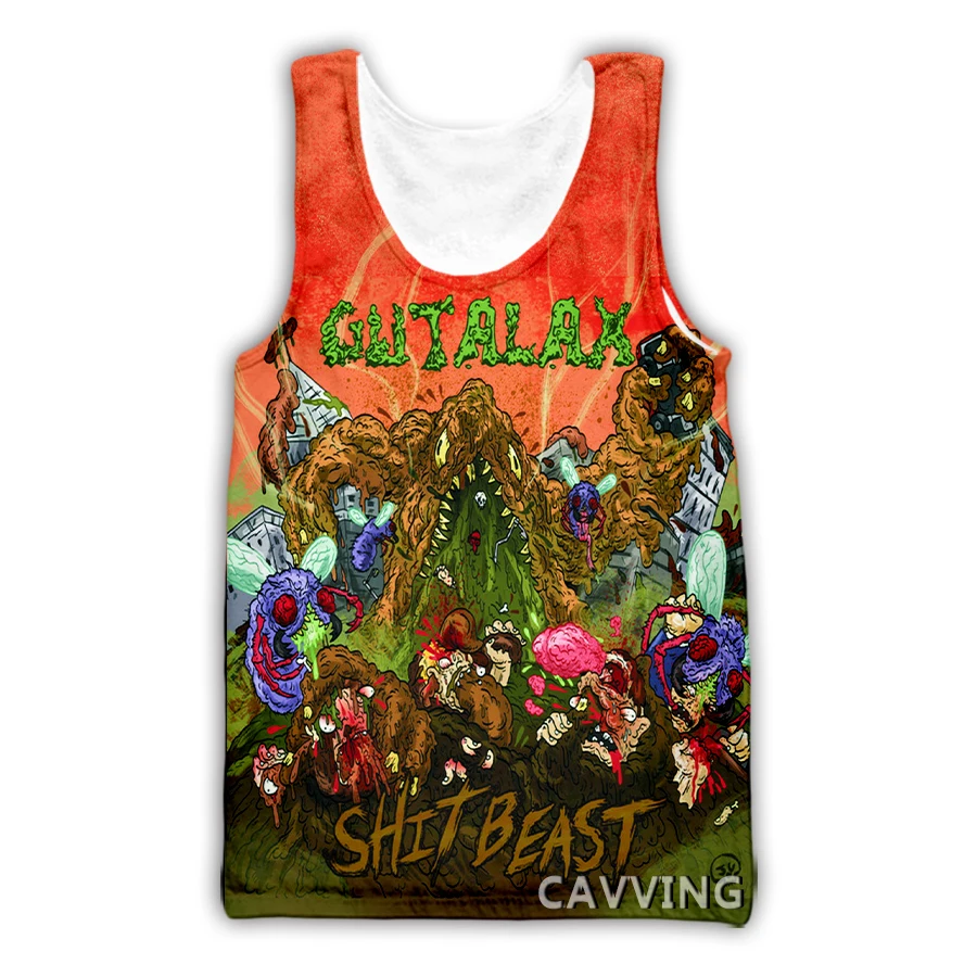 CAVVING 3D Printed  Gutalax Rock   Tank Tops Harajuku Vest  Summer Undershirt  Shirts Streetwear for Men/women