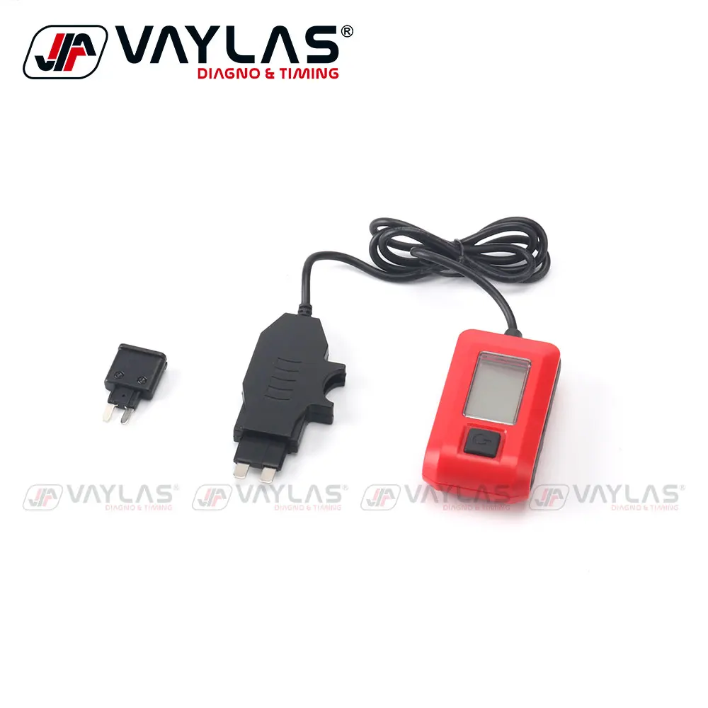 

Automotive Current Tester Fuse Galvanometer Leakage Tester Car Circuit Fault Test Tool High Accuracy 0.01A ~ 19.99A