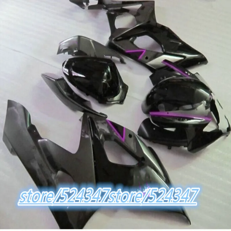 New ABS injection motorcycle black purple Fairing body Kits 100% For SUZUKI bodywork GSXR1000 K5 2005-2006 GSXR 1000 K5 05-06