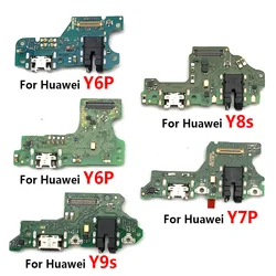 USB Charge Port Jack Dock Connector Charging Board For Huawei Y7 Y8 Y9 2017 Y7A 202 Y7P Y6S Y6P Y8P Y8S P40 Lite 5G / P40 Lite E