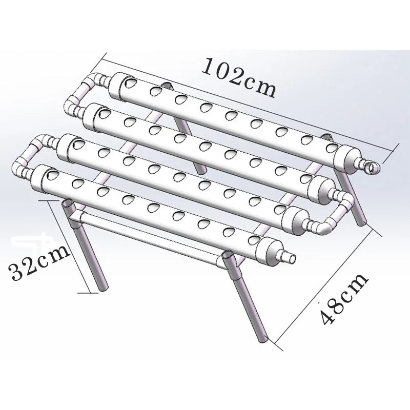 Hydroponische Plantaardige Planter Automatische Hydroponische Teeltsysteem Grondloze Kweekapparatuur 36 Locaties