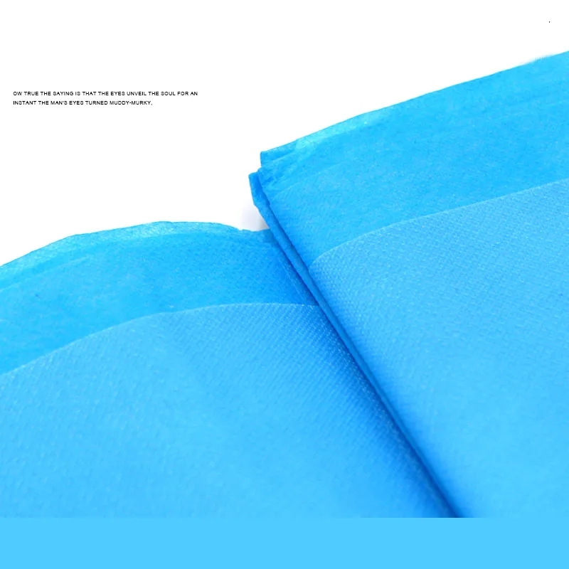 Disposable sheets non-woven sterile beauty shop towels 100 * 200 medical pad  Single Surgical Lamination Single