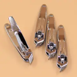 Bevel Stainless Steel Nail Clipper Cutter Fingernail Toenail Scissors Professional Trimmer Toe Nail Clippers Manicure Tools