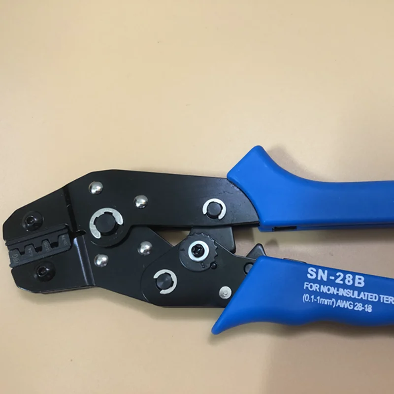 SN-28B Pin Socket Terminal Crimping Tool Crimper For JST-SM & For Dupont Tool Wire Stripper