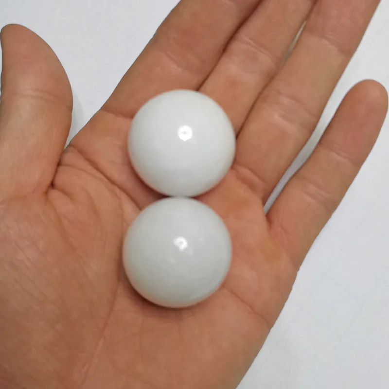 30MM Small Lady Healthy Hand Finger Exercise Health Massage Ball For Children\'s Rraining Jade Feeling Solid Natural Stone Child