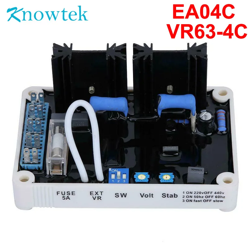 AVR EA04C VR63-4C Automatic Voltage Regulator for Diesel Generator Genset Volt Regulation