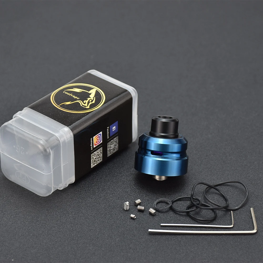 COOLVAPE daywin RDA 22 Squonk BF Vape RV atomizer tank for coils & atomizers - gallery image 5