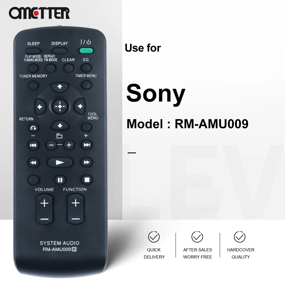 Nowy nadaje się do Sony Audio HI/FI pilot RM-AMU009 RM-ANU032 RM-AMU008 RM-AMU053 RM-AMU137 RM-AMU012 RM-AMU166 RM-AAU016