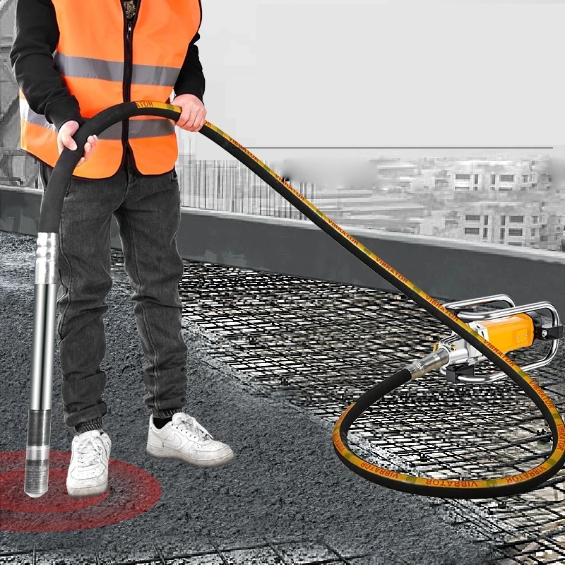 220V Eenfase Frame Type Beton Vibrator Bouwplaats Drummen Plug-In Cement Vibrator Vibrator
