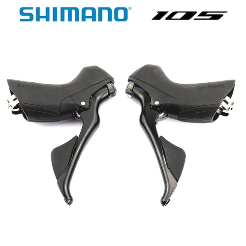 Imagen 2 del producto SHIMANO 105 R7000 Kit de grupos 2x11 velocidades R7000 palanca de cambios + desviador trasero bicicleta de carretera palanca de doble Control desviador trasero SS GS