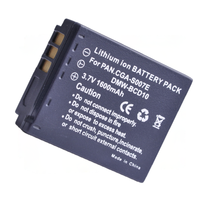 1600mAh CGA-S007E S007 DMW-BCD10 battery for Panasonic DMC TZ1 TZ2 TZ3 TZ4 TZ5 TZ50 TZ15 Lumix DMC-TZ15GK Battery