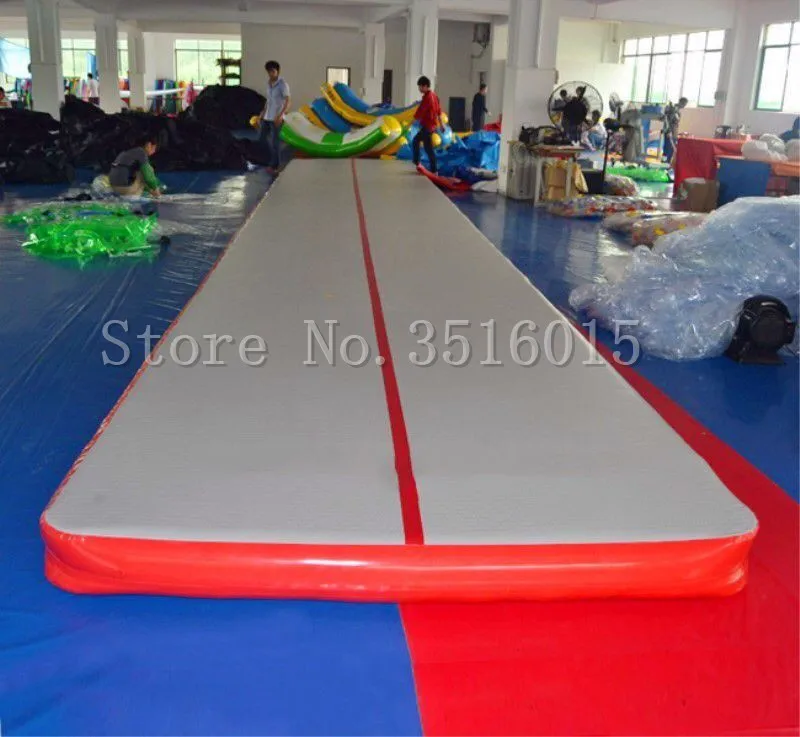 Free Shipping Air Track 6x1x0.2m Air Track Tumble Track Inflatable Gymnastic Mat Tumbling Air Track for Gymnastics Airtrack Mat