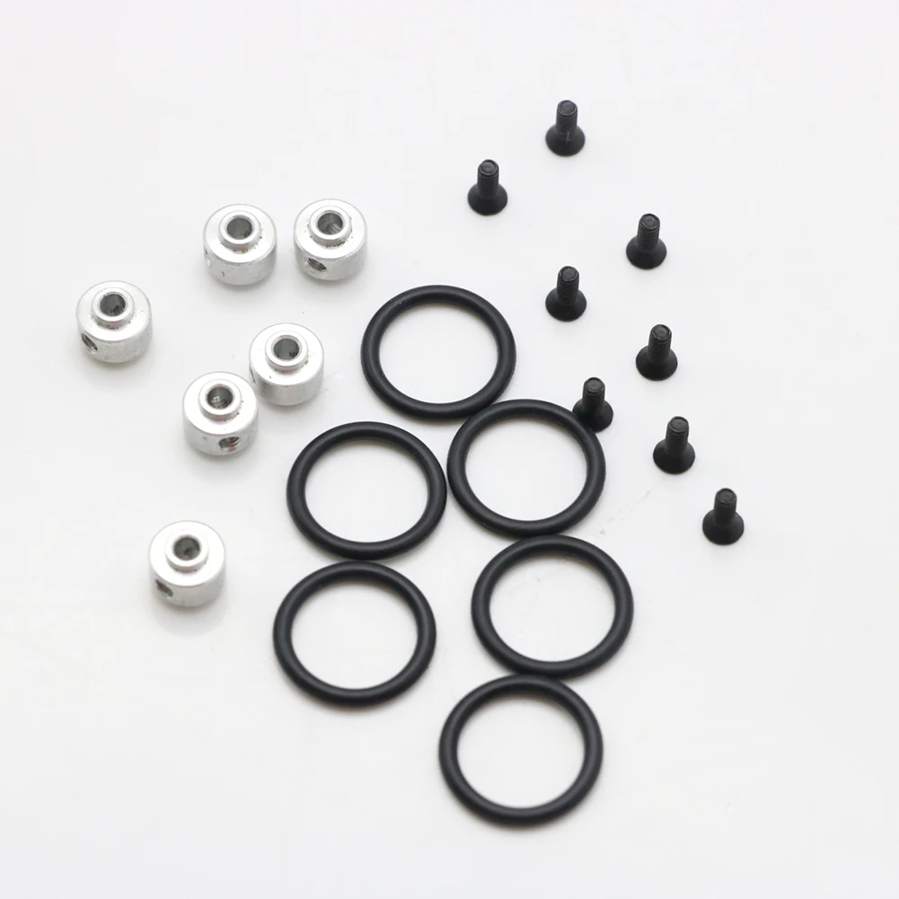 5pcs/Lot Airplane Propeller 3.17mm Prop Adapter Prop Saver with Screws Rubber O Rings Kit Electric Brushless Motor Shaft RC Part