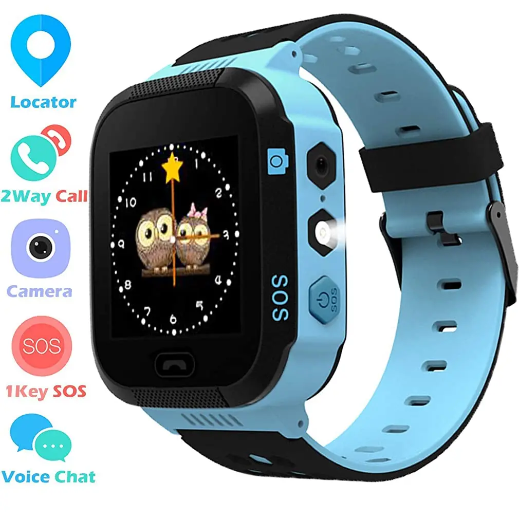 2024 Kids Smart Watch Waterproof SOS Antil-Lost Phone Watch SIM Card Location Tracker Child Smartwatch LBS Gift For IOS Android