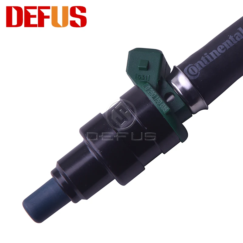 DEFUS 6PCS OEM 0280150035 Tail  Fuel Injector Bico Nozzle For Benz 8(W114) S-class(W116) 94-16 fuel injection Good Quality New