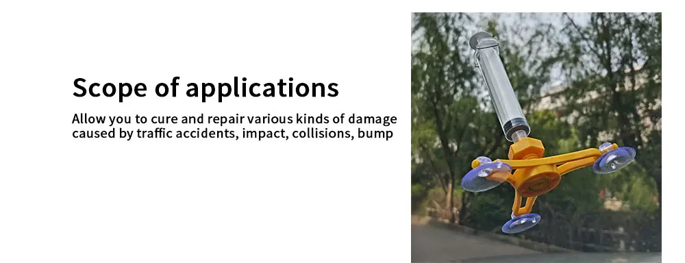 Windshield Repair Kit Auto Glass Repair Tool