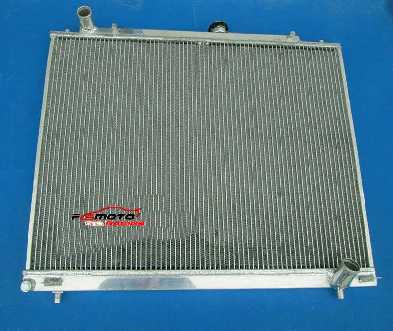 

All Aluminum Radiator Racing For Pajero / Montero / Shogun NM NP NS NT 2.8 3.2 diesel V6 MT Manual